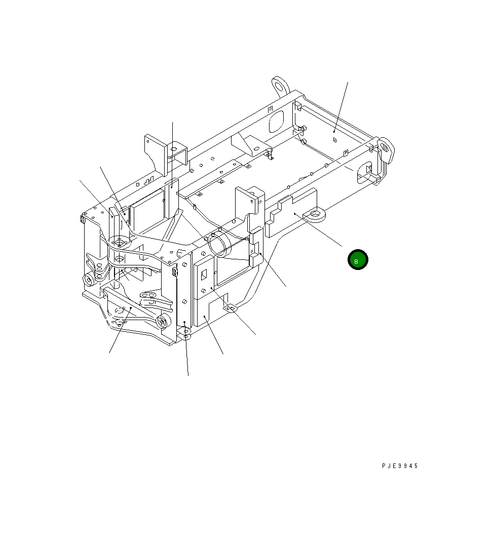 Лист 416-Z97-3170 Komatsu