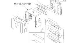 Лист 428-Z84-2291 Komatsu