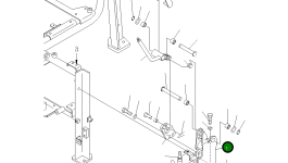 Кронштейн 22J-43-15670 Komatsu