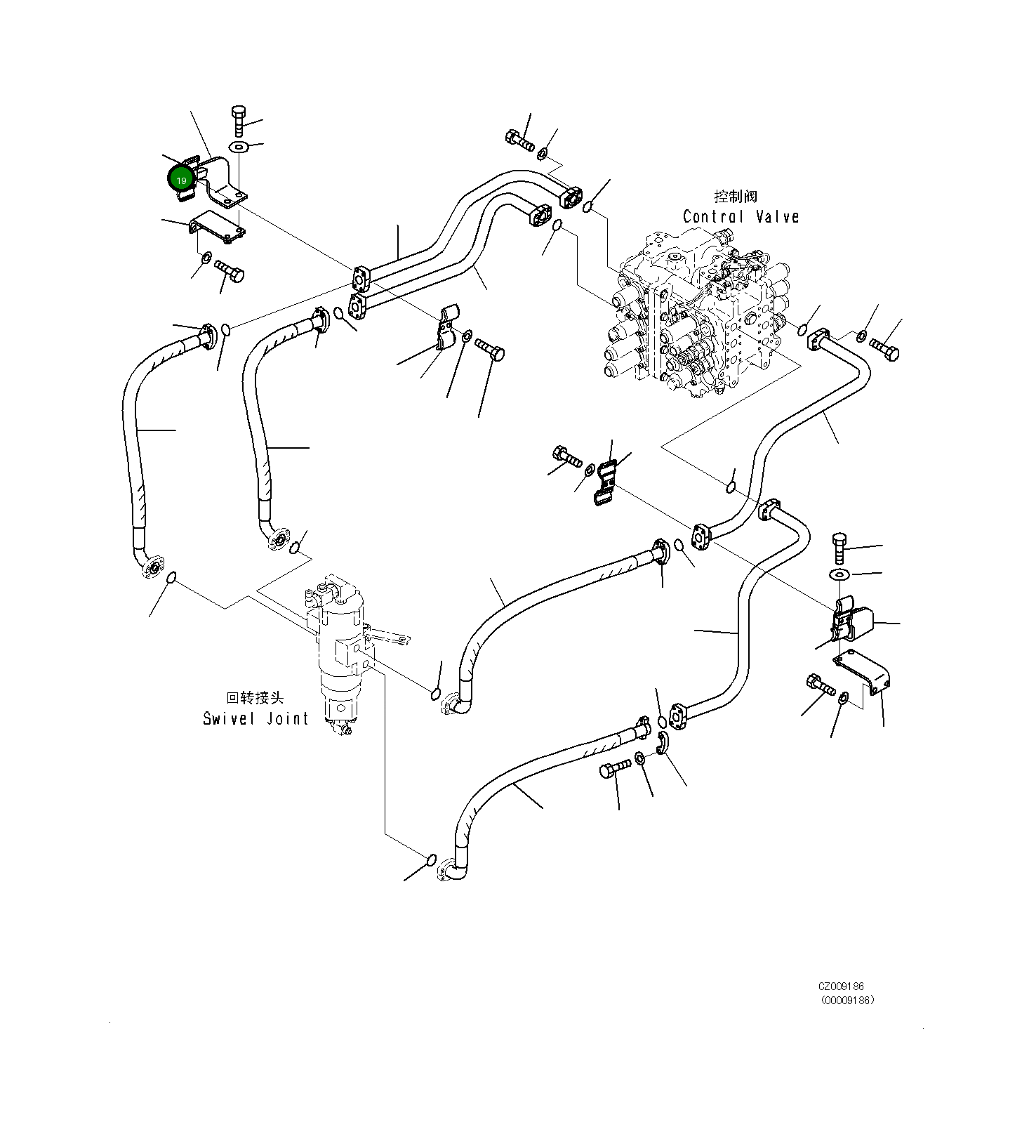 Кронштейн 21M-62-11451 Komatsu