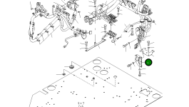 Кронштейн 423-06-42662 Komatsu