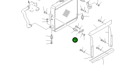 Кронштейн 257-20-44320 Komatsu