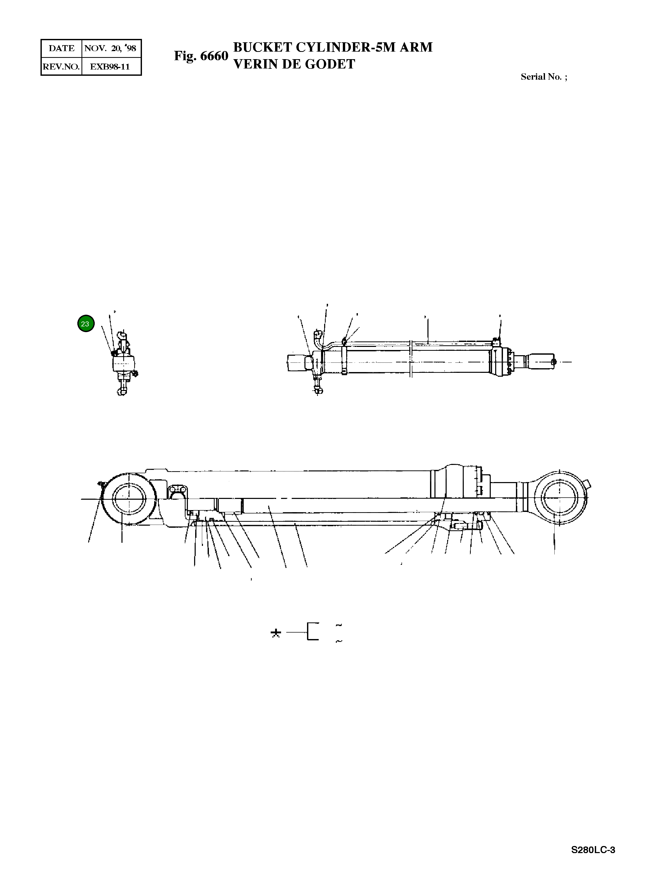 Лента трубопровода 03U292-0 Komatsu