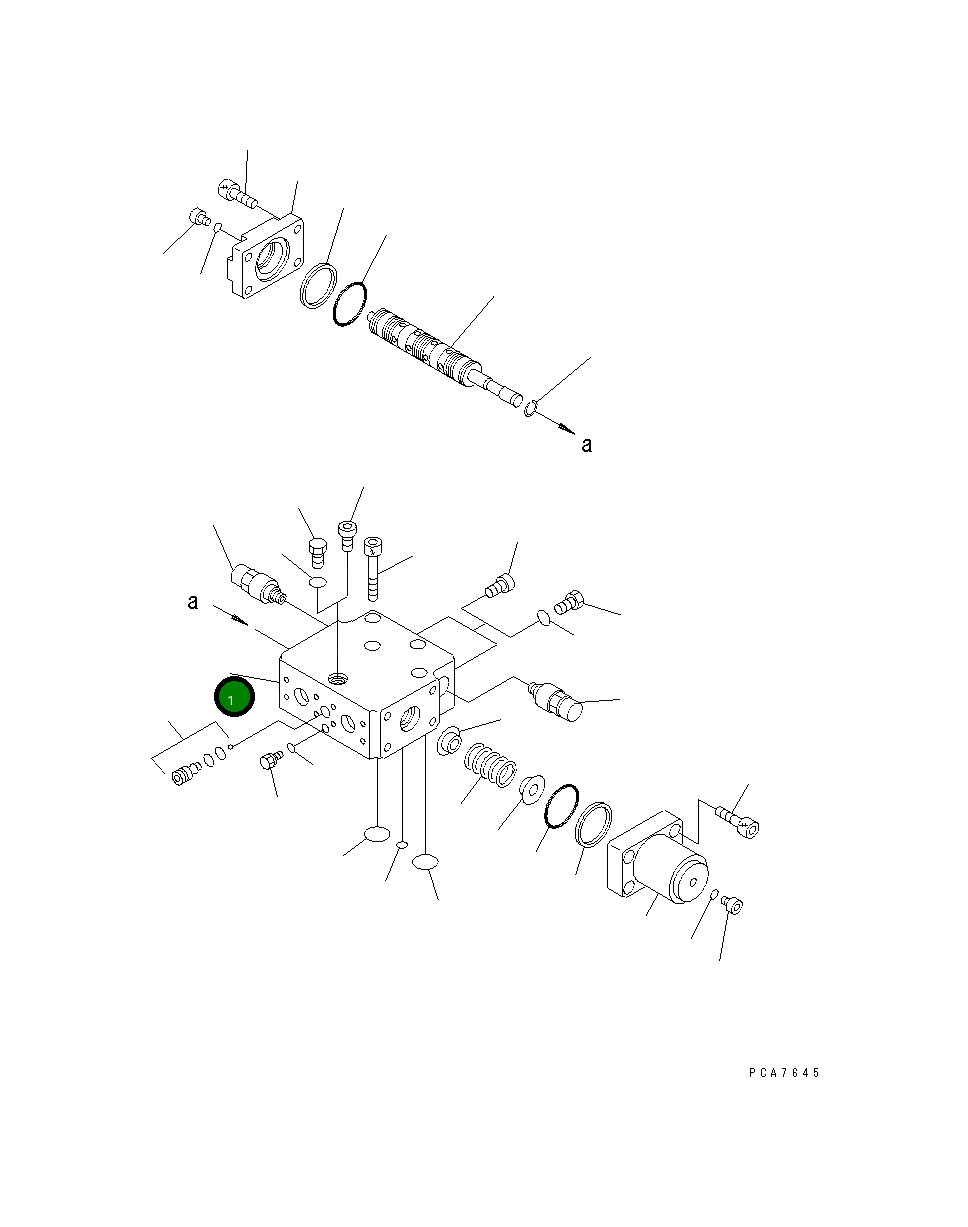 Корпус 20G-60-K2970 Komatsu