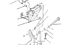 Кронштейн 419-S62-2410 Komatsu