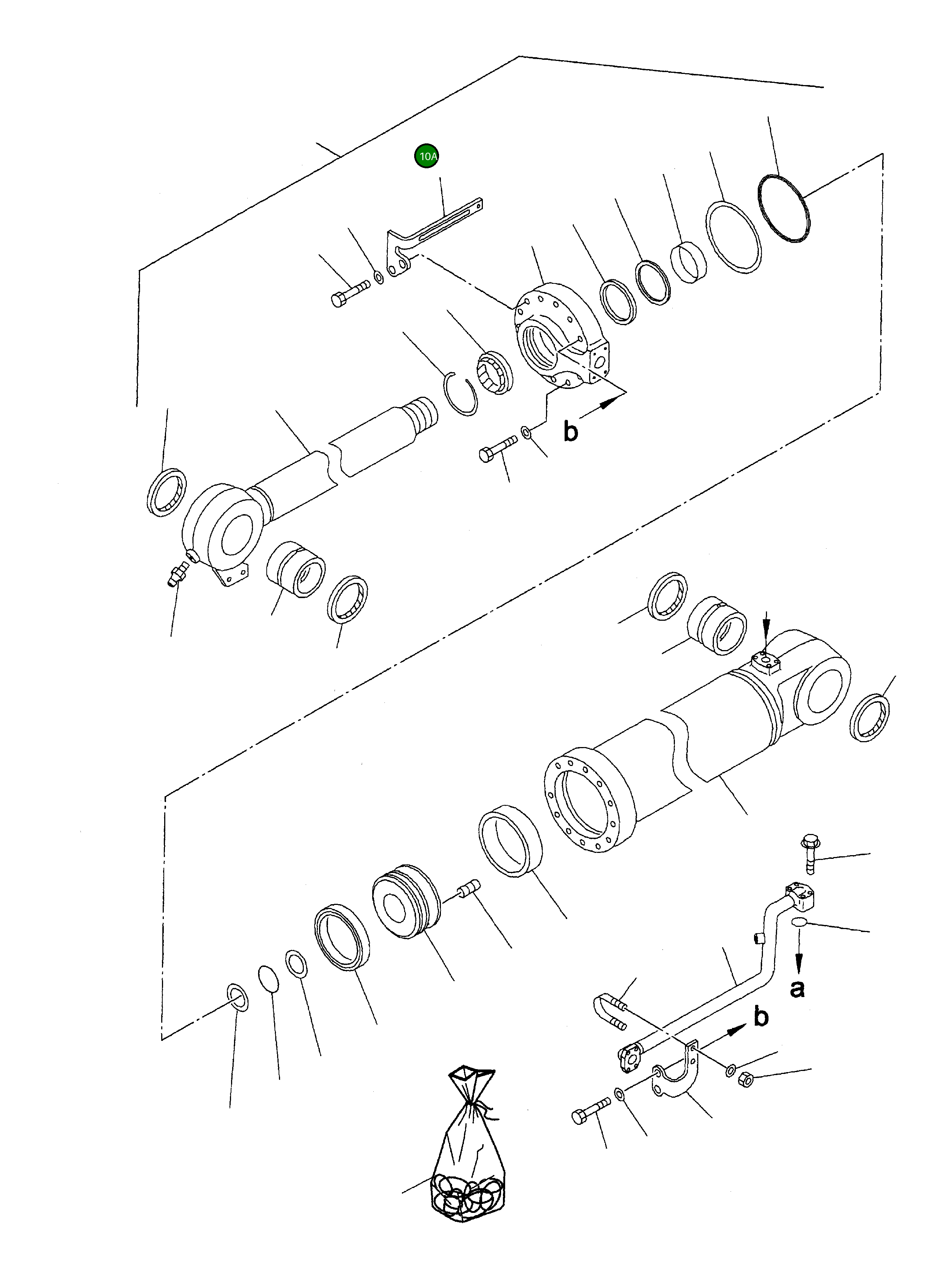 Кронштейн 707-88-01371 Komatsu