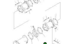 Кронштейн 6711-61-6580 Komatsu