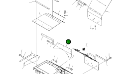 Лист 426-54-34642 Komatsu