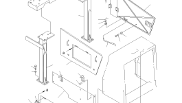 Кронштейн 23B-972-1273 Komatsu