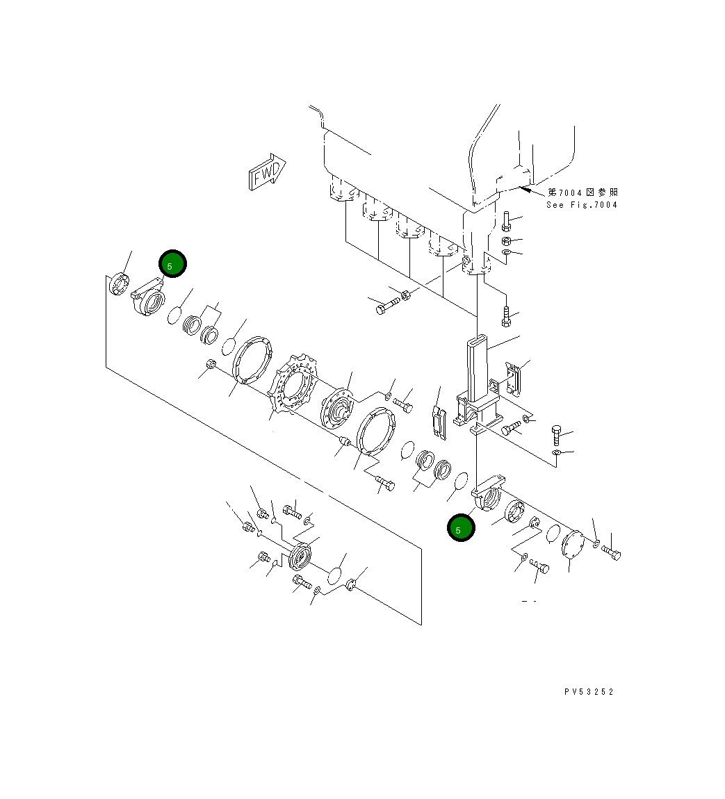 Корпус 263-78-11621 Komatsu