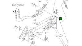 Кронштейн 21X-973-3310 Komatsu