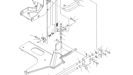 Кронштейн 425-S33-3181 Komatsu