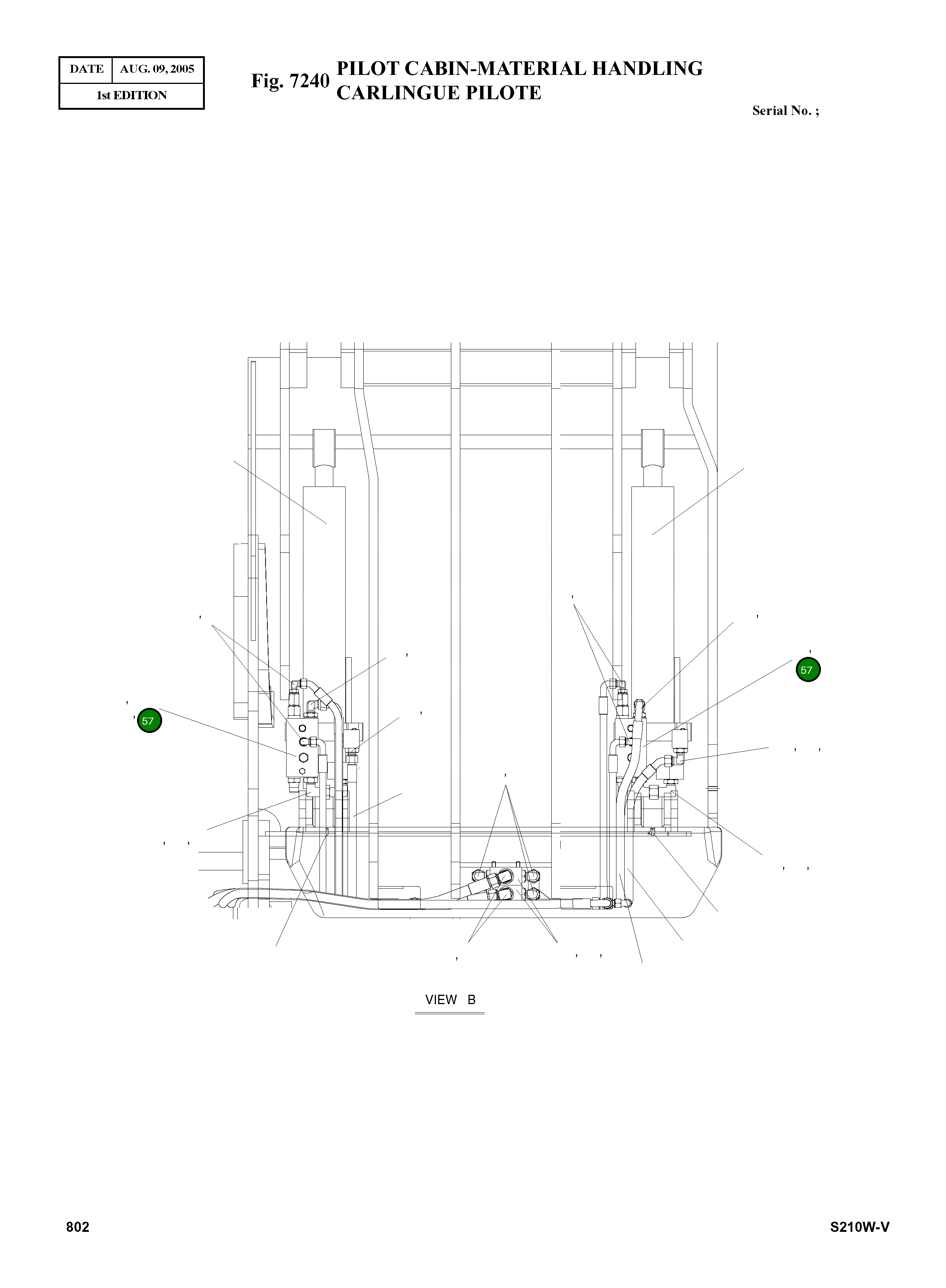 Кронштейн 9195-1173A Komatsu