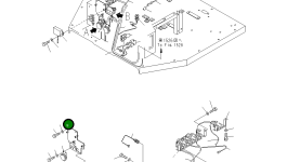 Кронштейн 234-06-53350 Komatsu