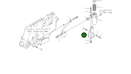 Кронштейн 6162-73-8750 Komatsu