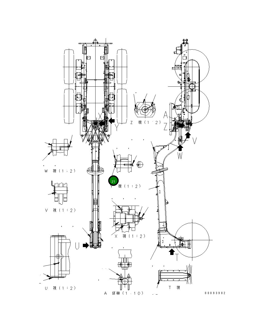 Палец 23B-46-11350 Komatsu
