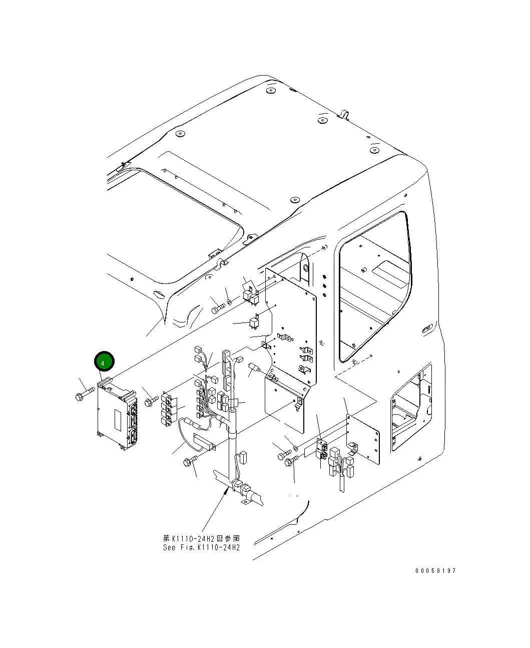 Контроллер 78354-21000 Komatsu