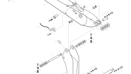 Палец 2123-1984A Komatsu