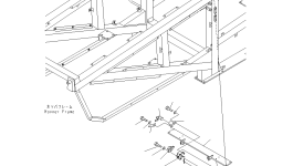 Кронштейн 8255-71-4450 Komatsu