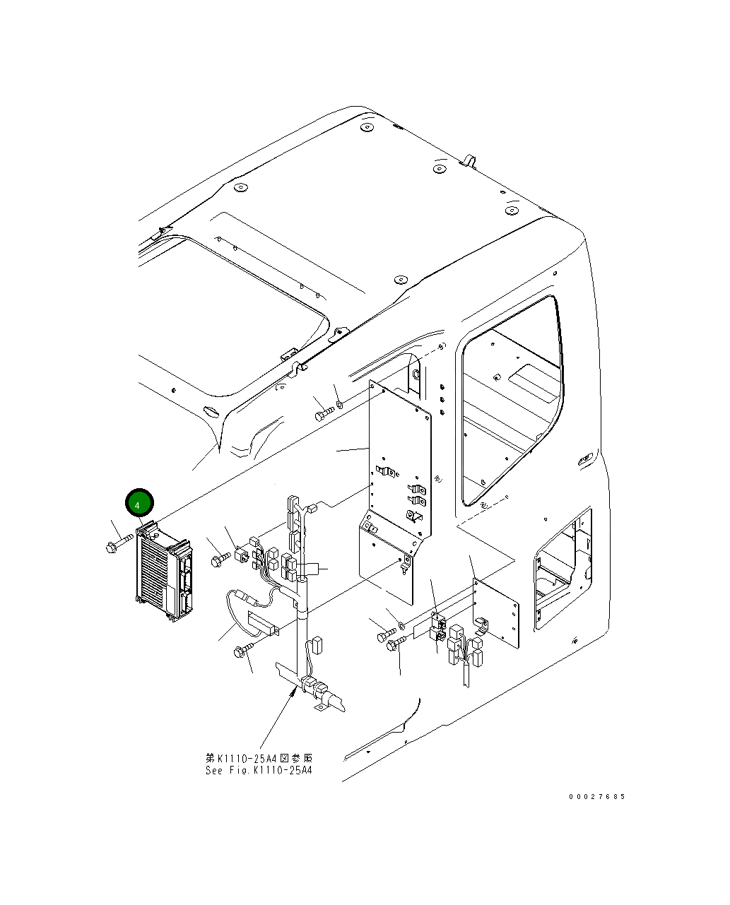 Контроллер 7835-26-5001 Komatsu