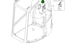 Кронштейн 22B-54-13320 Komatsu