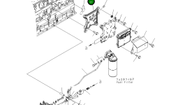 Кронштейн 6261-81-7310 Komatsu