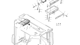 Кронштейн 423-923-3390 Komatsu