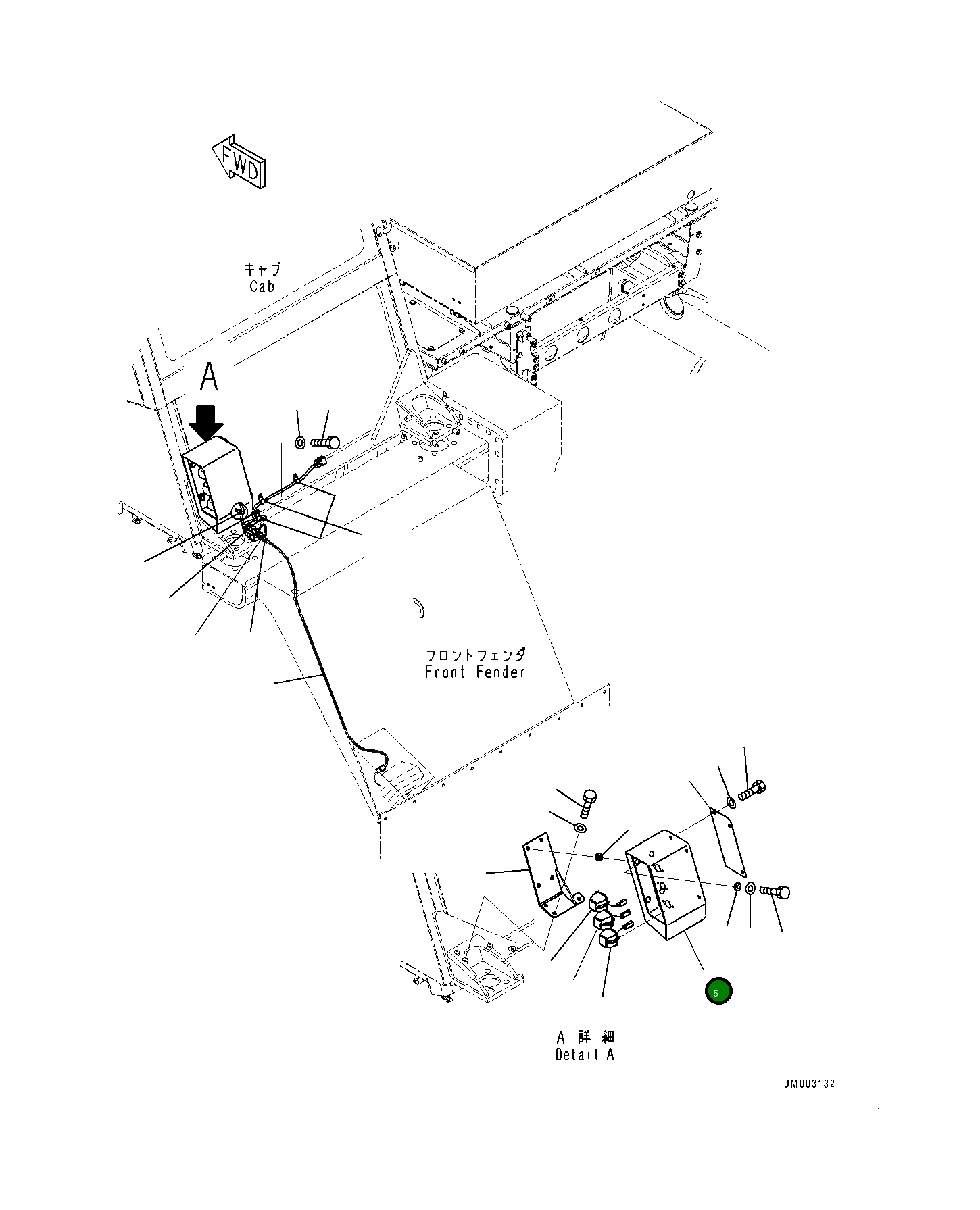 Кронштейн 561-86-8A330 Komatsu