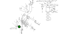 Палец 22F-70-14210 Komatsu