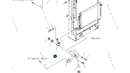 Кронштейн 21K-03-41490 Komatsu