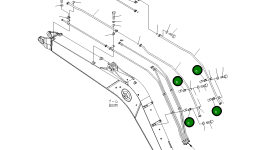 Кронштейн 203-973-5710 Komatsu