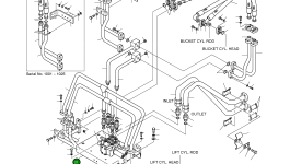 Кронштейн 4197-2060A Komatsu