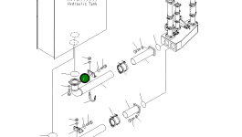 Кронштейн 21T-64-32260 Komatsu