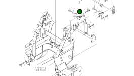 Палец 21R-70-11190 Komatsu