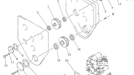 Набивка 262-19-21111 Komatsu