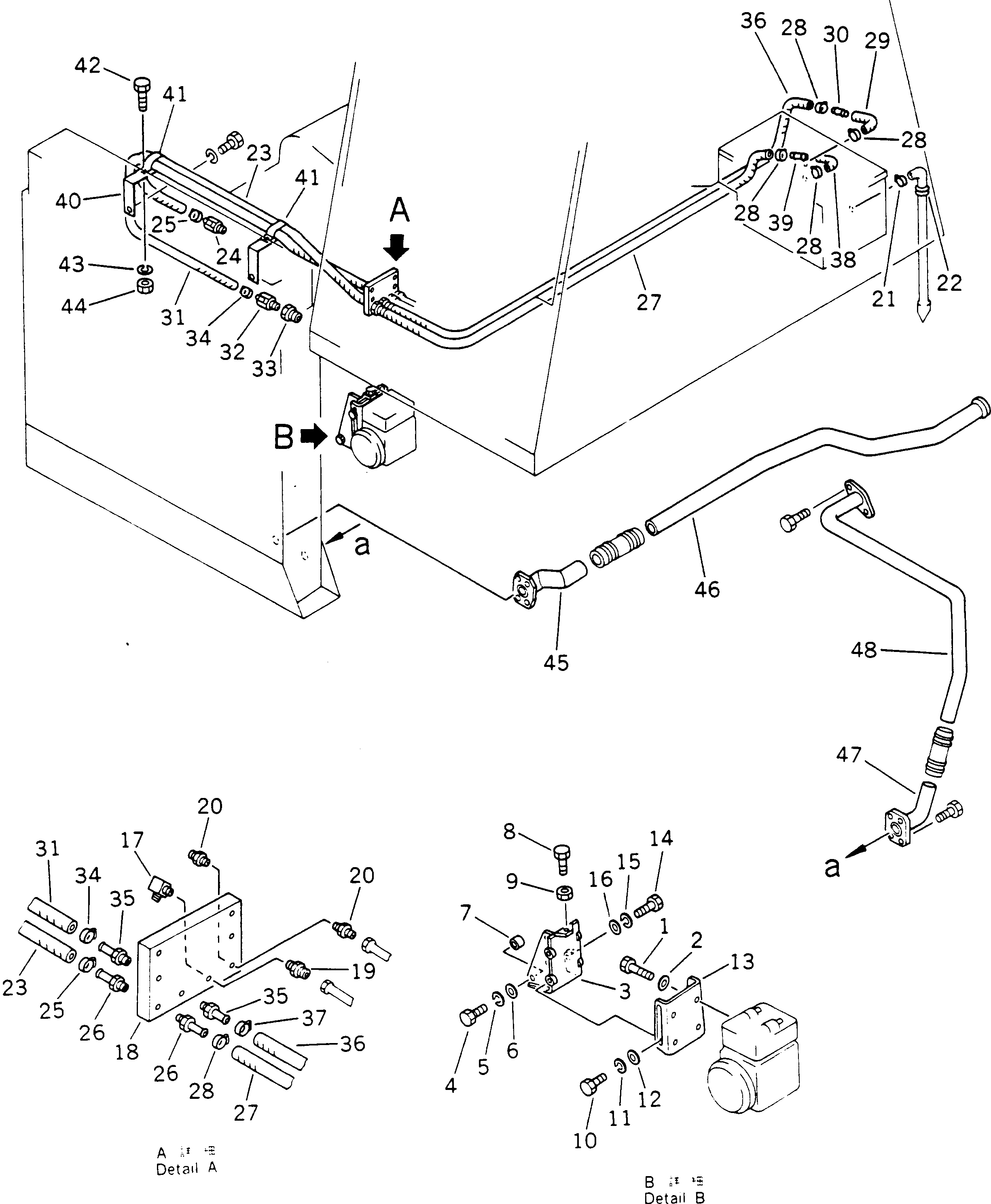 Кронштейн 566-07-11633 Komatsu