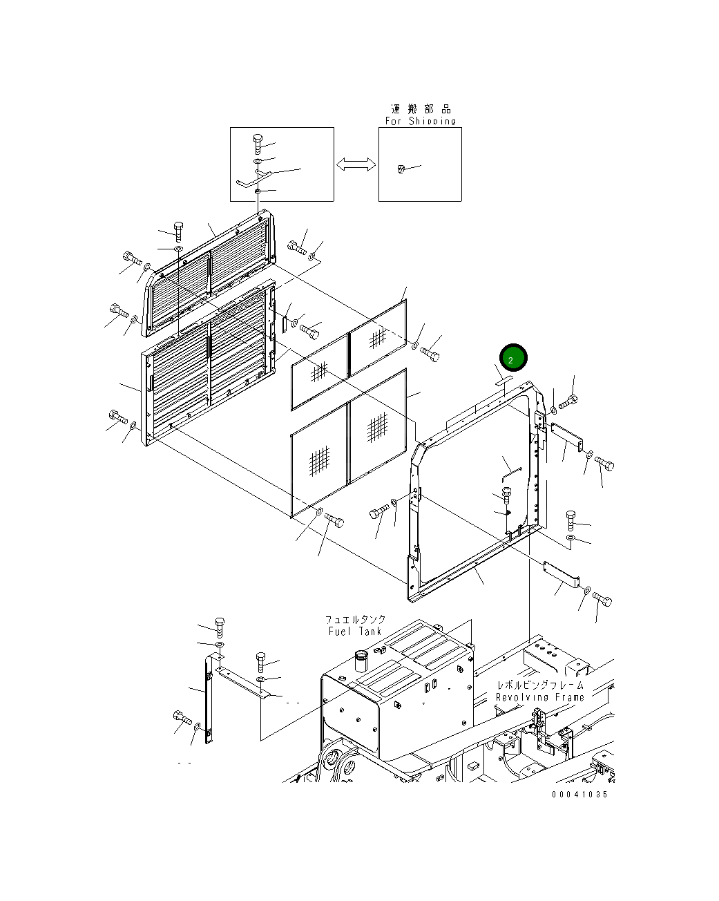 Лист 209-54-43270 Komatsu
