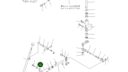 Кронштейн 196-61-22110 Komatsu