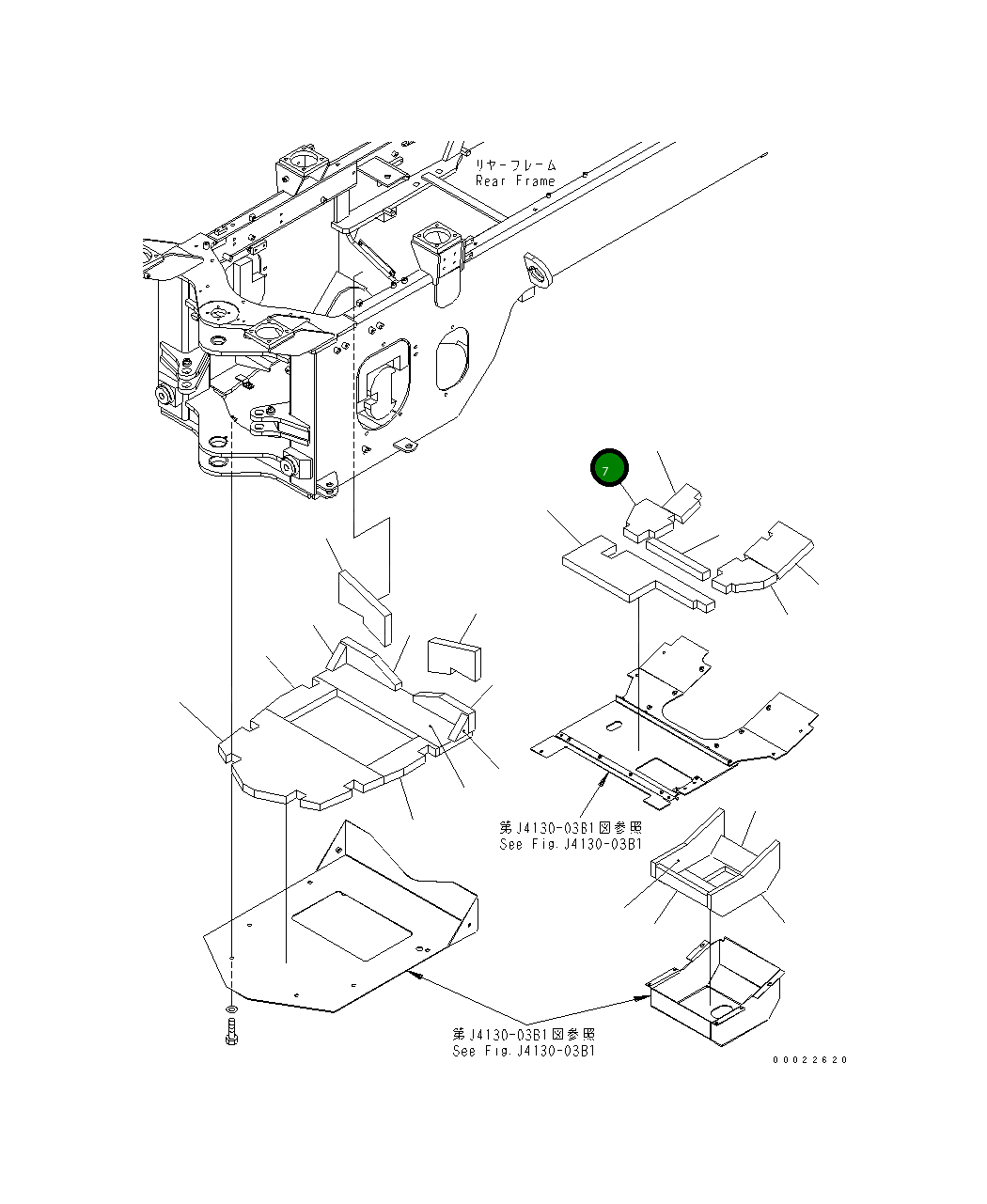 Лист 417-Z97-4451 Komatsu