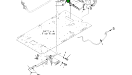 Кронштейн 2A54311732 Komatsu