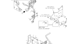 Кронштейн 6261-81-8150 Komatsu