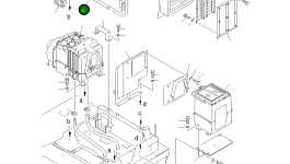 Кронштейн 235-809-4550 Komatsu