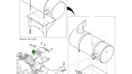 Кронштейн K1003098 Komatsu