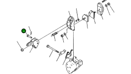 Палец 423-15-15750 Komatsu