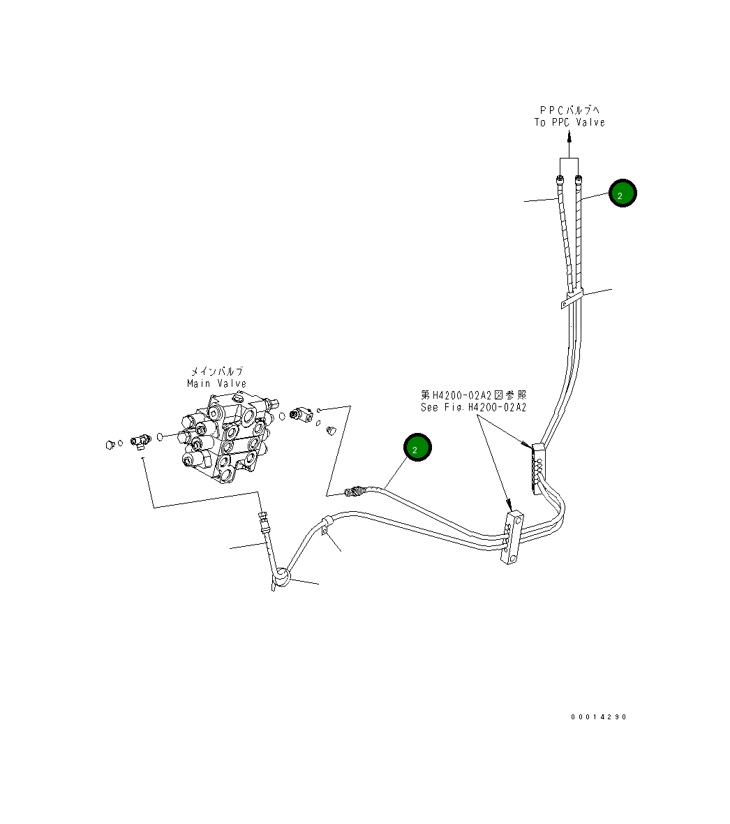 Лента (белая) 21U-62-64770 Komatsu