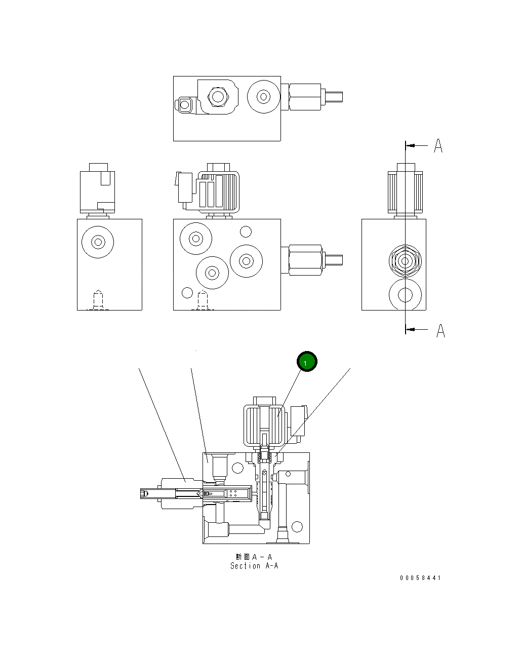 Катушка 20J-06-11640 Komatsu