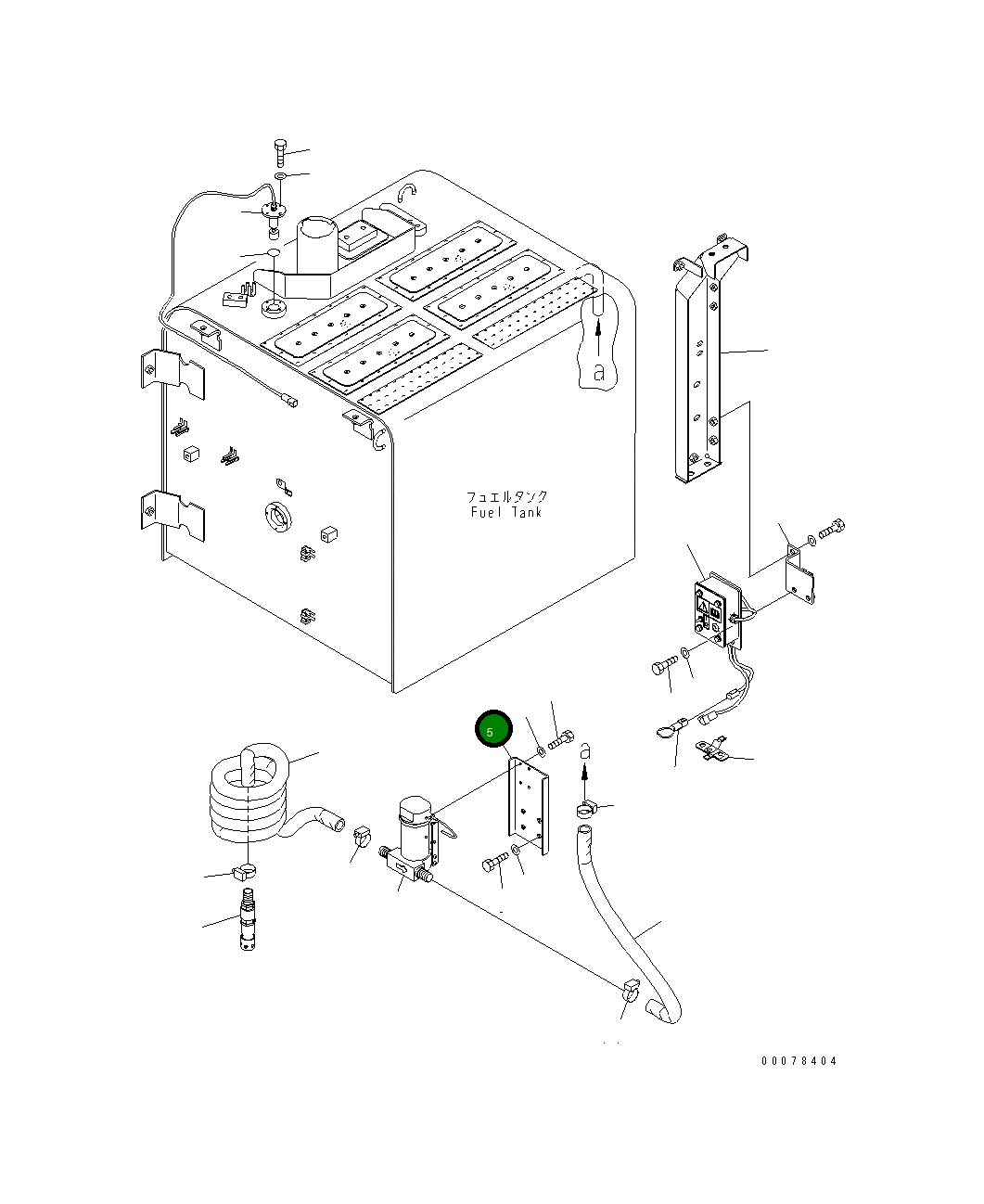 Кронштейн 207-04-K1440 Komatsu