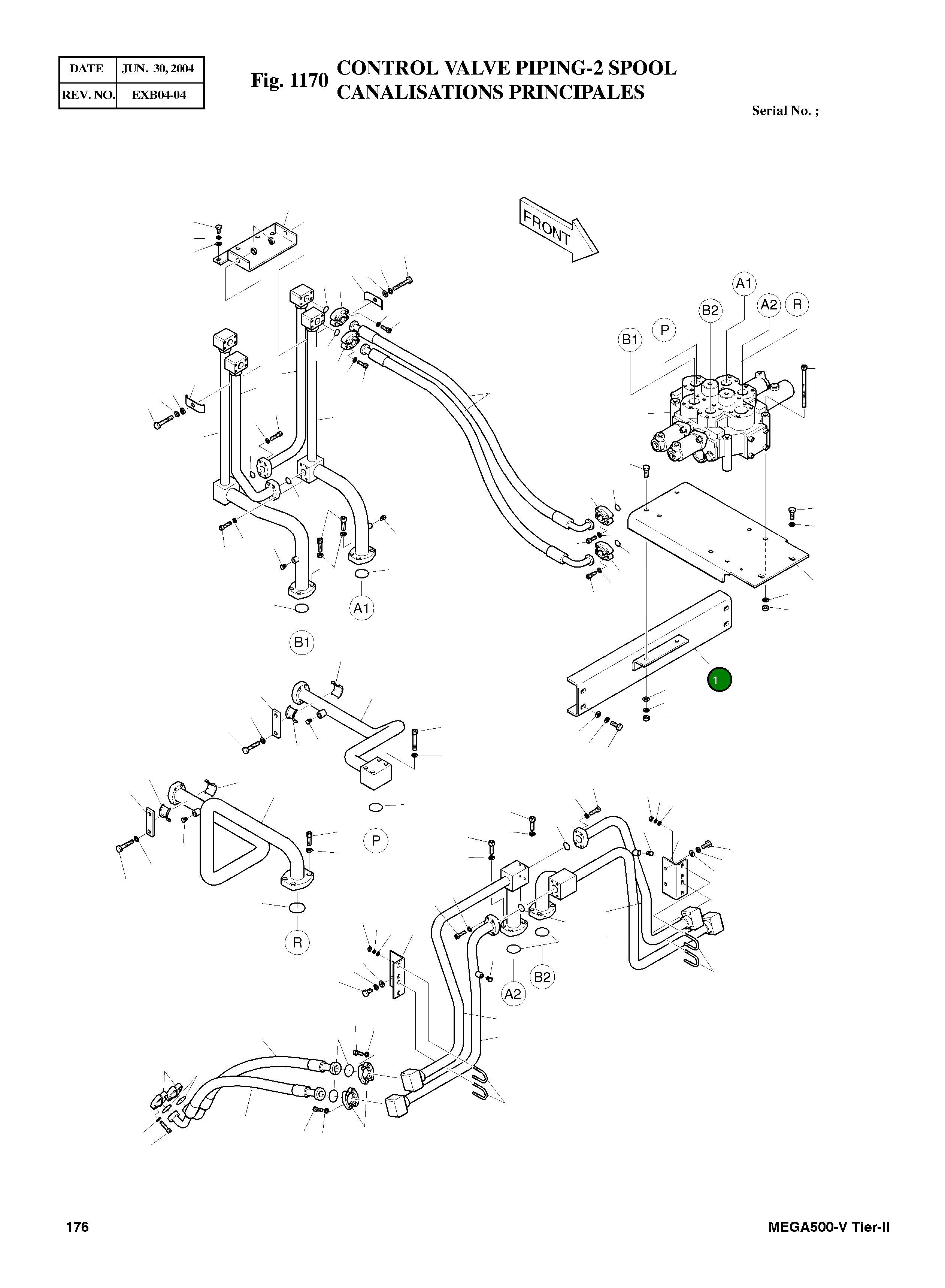 Опора 4195-3975B Komatsu