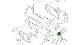 Лист 21Y-54-17480 Komatsu