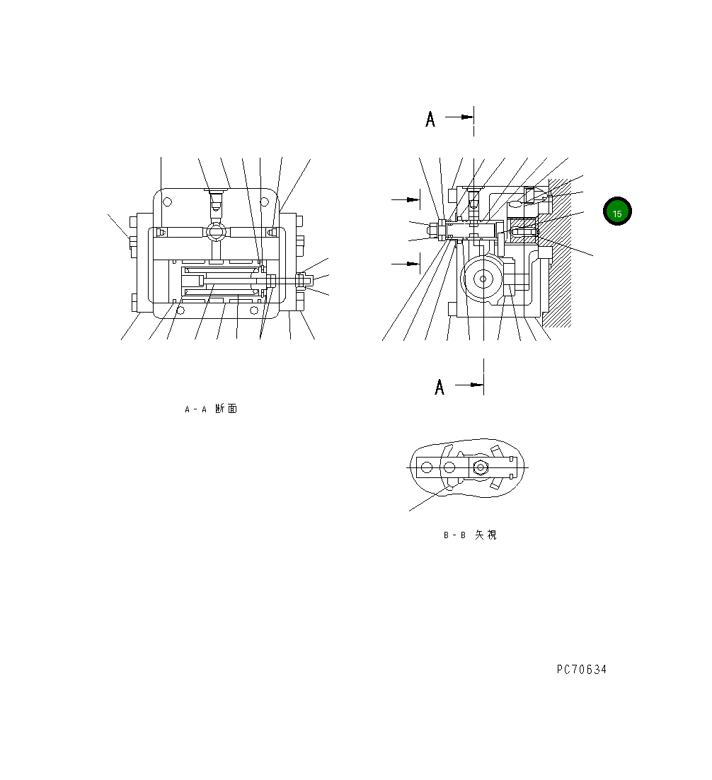 Палец 257-81-41930 Komatsu